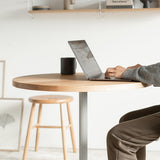 Round Cafe Table Φ700|オーク無垢材