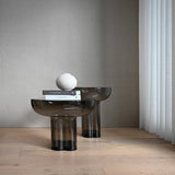 101 COPENHAGEN 【日本代理店】デンマークデザイン Crown Table Low Smoked Forest - 北欧家具 北欧インテリア通販サイト greeniche (グリニッチ)