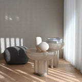 101 COPENHAGEN 【日本代理店】デンマークデザイン Crown Table Low Smoked Desert - 北欧家具 北欧インテリア通販サイト greeniche (グリニッチ)