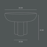 101 COPENHAGEN 【日本代理店】デンマークデザイン Crown Table Low Burned Black