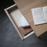 Drawer Table | オーク/ウォルナット無垢材
