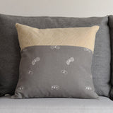 mina perhonen dop 「tambourine × choucho」クッションカバー エクリュ×グレー - 北欧家具 北欧インテリア通販サイト greeniche (グリニッチ)