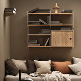 【日本代理店】String スウェーデン製 シェルフシステム サイドフレーム50×30 (追加用1枚)