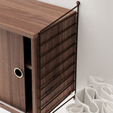 【日本代理店】String スウェーデン製 シェルフシステム サイドフレーム50×30 (2枚組)