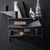 【日本代理店】String Pocket metal Sergelgrå セルゲルグロー - 北欧家具 北欧インテリア通販サイト greeniche (グリニッチ)