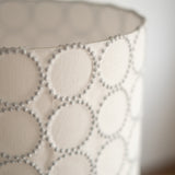 kilta floor lamp (tambourine) ホワイト×ライトブルー | オーク/ウォルナット無垢材