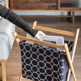 kilta magazine rack(tambourine indigo)マガジンラック オーク/ウォルナット無垢材