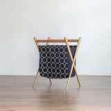 kilta magazine rack(tambourine indigo)マガジンラック オーク/ウォルナット無垢材 - 北欧家具 北欧インテリア通販サイト greeniche (グリニッチ)