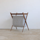 【完売】kilta magazine rack (tambourine blue) マガジンラック オーク/ウォルナット無垢材