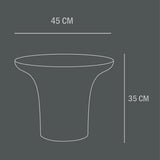 101 COPENHAGEN 【日本代理店】デンマークデザイン Trumpet Table Low Smoked Forest - 北欧家具 北欧インテリア通販サイト greeniche (グリニッチ)