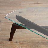 Luu Table(glass top)ノルディックアッシュ | アッシュ無垢材