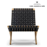 MG501 COTTON WEBBING オーク オイル仕上げ|CUBA CHAIR キューバチェア カール・ハンセン&サン【正規販売店】デンマークデザイン