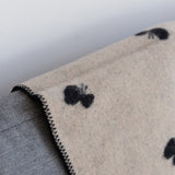 KLIPPAN ウール ミニブランケット CHOUCHO ブラック