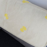 KLIPPAN シュニールコットン ミニブランケット CHOUCHO オリーブイエロー