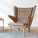 【PPモブラー正規販売店】 PP19 Papa Bear Chair (ファブリック) | Hans. J. Wegner (ハンス・J・ウェグナー)