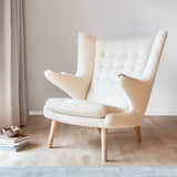 【PPモブラー正規販売店】 PP19 Papa Bear Chair (ファブリック) | Hans. J. Wegner (ハンス・J・ウェグナー)