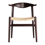 【数量限定】 PP505 Cow Horn Chair Wenge(ウェンジ) ラタン | Hans. J. Wegner (ハンス・J・ウェグナー) 【PPモブラー正規販売店】