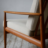 Grete Jalk 2 seater Sofa "Model118" D-R700K004