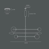 101 COPENHAGEN【日本代理店】デンマークデザイン Sahn Chandelier - Bronze