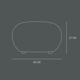 101 COPENHAGEN 【日本代理店】デンマークデザイン Toe Ottoman Deep Taupe (A2635)