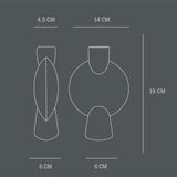 101 COPENHAGEN 【日本代理店】デンマークデザイン Sphere Vase Bubl, Mini - Bone White