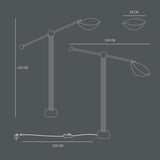 101 COPENHAGEN 【日本代理店】デンマークデザイン Stingray Floor Lamp - Bronze