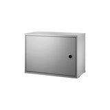 String 片開きキャビネット 58×30 グレー