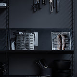 【日本代理店】String スウェーデン製 String System マガジンシェルフ ウッド