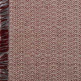 シ・コラサォン クッションカバー swallow fringe bordeaux / midium gray