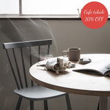 カフェテーブル Φ700 オーク × J46 カフェスタイルセット 【Cafe Table 10%OFF】