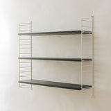 【日本代理店】String スウェーデン製 System BASIC ブラックステインドアッシュ