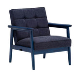 カリモク60【正規販売店】 Kチェア 1シーター ブルーブルー