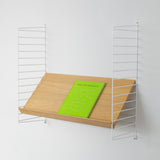 【日本代理店】String スウェーデン製 String System マガジンシェルフ ウッド