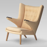 PPモブラー 【正規販売店】 PP19 Papa Bear Chair (レザー) | Hans. J. Wegner (ハンス・J・ウェグナー)