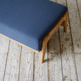 Luu Ottoman | オーク/ウォルナット無垢材