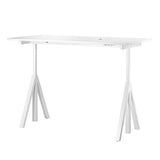 【日本代理店】String Works 昇降式デスク ホワイトラミネート