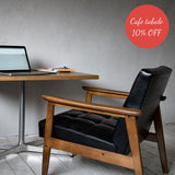 カフェテーブル W900 D700 × Kチェア 1シーター カフェスタイルセット【Cafe Table 10%OFF】