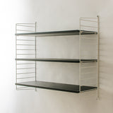 【日本代理店】String スウェーデン製 System BASIC ブラックステインドアッシュ