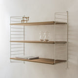 【日本代理店】String スウェーデン製 System BASIC ウォルナット