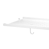 【日本代理店】String スウェーデン製 シェルフオプション メタル棚板用 Jフック(5個セット)