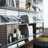 【日本代理店】String System マガジンシェルフ スチール