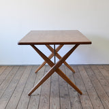 Hans J. Wegner X-leg Table 209D859