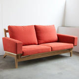 Newnormal Low Sofa 2シーター red