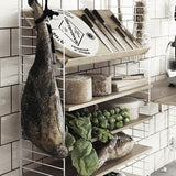 【日本代理店】String スウェーデン製 シェルフシステム 棚板58×30(3枚セット)