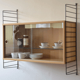 【日本代理店】String スウェーデン製 String System ディスプレイキャビネット 78×30