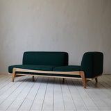 Luu Sofa green(左右反転仕様) | オーク/ウォルナット無垢材