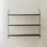 【日本代理店】String スウェーデン製 System BASIC ブラックステインドアッシュ