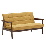 カフェテーブル W1200 D700 × Kチェア 2シーター カフェスタイルセット【Cafe Table 10%OFF】