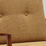 【店舗限定】カリモク60【正規販売店】フレームチェア 1シーター マスタードイエロー