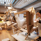 PPモブラー 【正規販売店】 PP19 Papa Bear Chair (レザー) | Hans. J. Wegner (ハンス・J・ウェグナー)